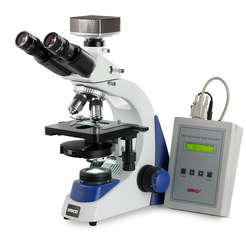 Микроскоп тринокулярный с подогревом G395T-LED Микроскопы и лупы