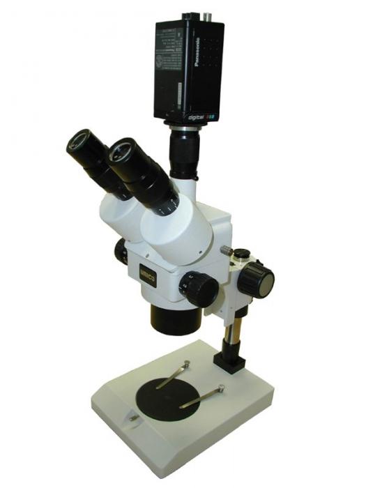 Стереомикроскоп тринокулярный с детализацией изображения ZM181T Микроскопы и лупы
