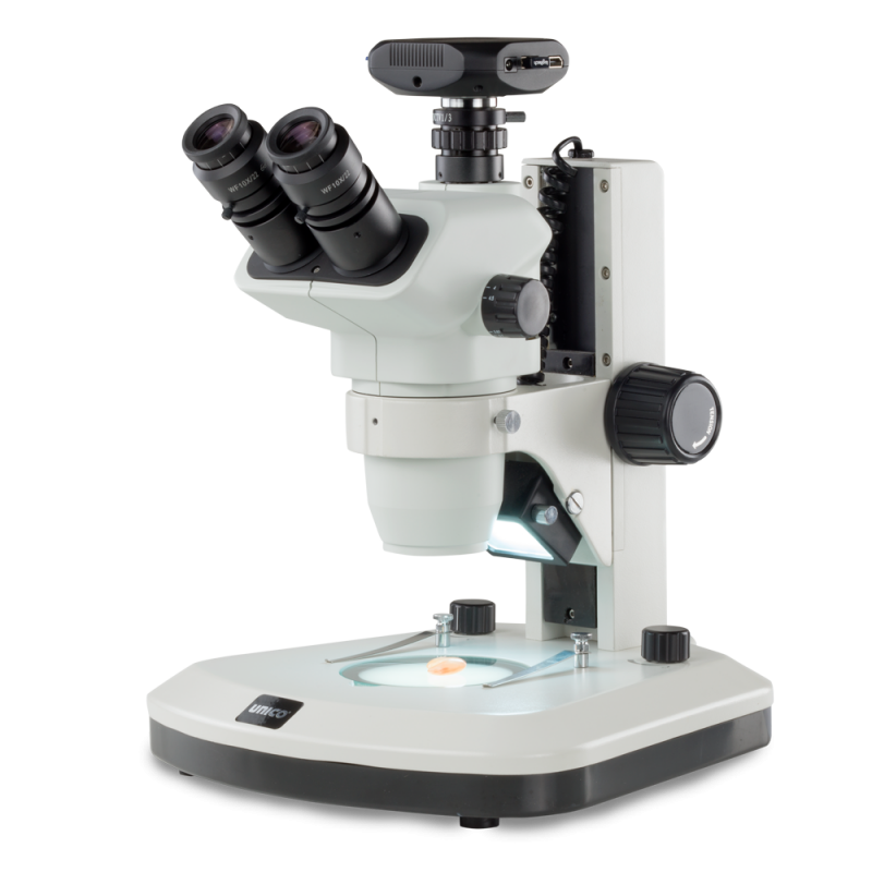 Стереомикроскоп тринокулярный с зумом ZM194T Микроскопы и лупы