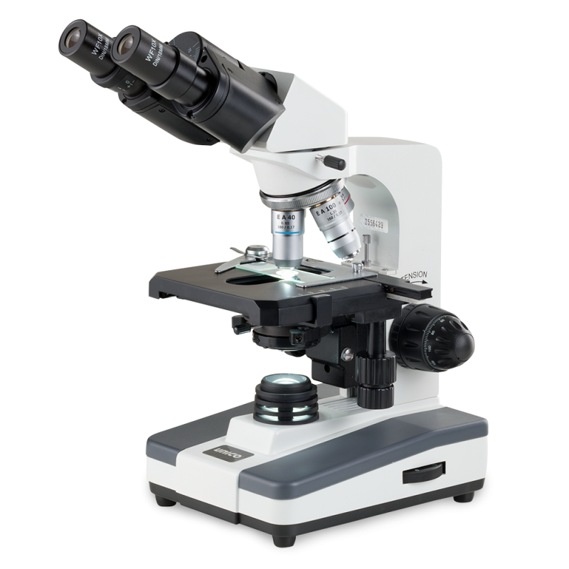 Микроскоп бинокулярный с планахроматическими объективами 4Х 10Х 20Х и 40х H626 Микроскопы и лупы