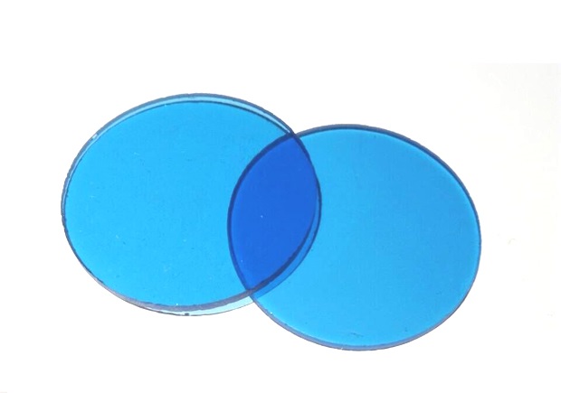 Фильтр для микроскопа синий диаметр 32м G500-6010 Фильтры